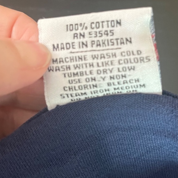 Mens 2010 U.S. Open Pebble Beach Long Sleeve Tee Size XL Navy - Picture 7 of 7